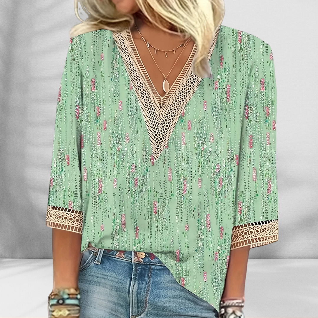 Alis - Blouse Boho Élégante