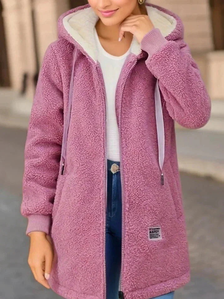 Marie | Sweat à Capuche Zippé