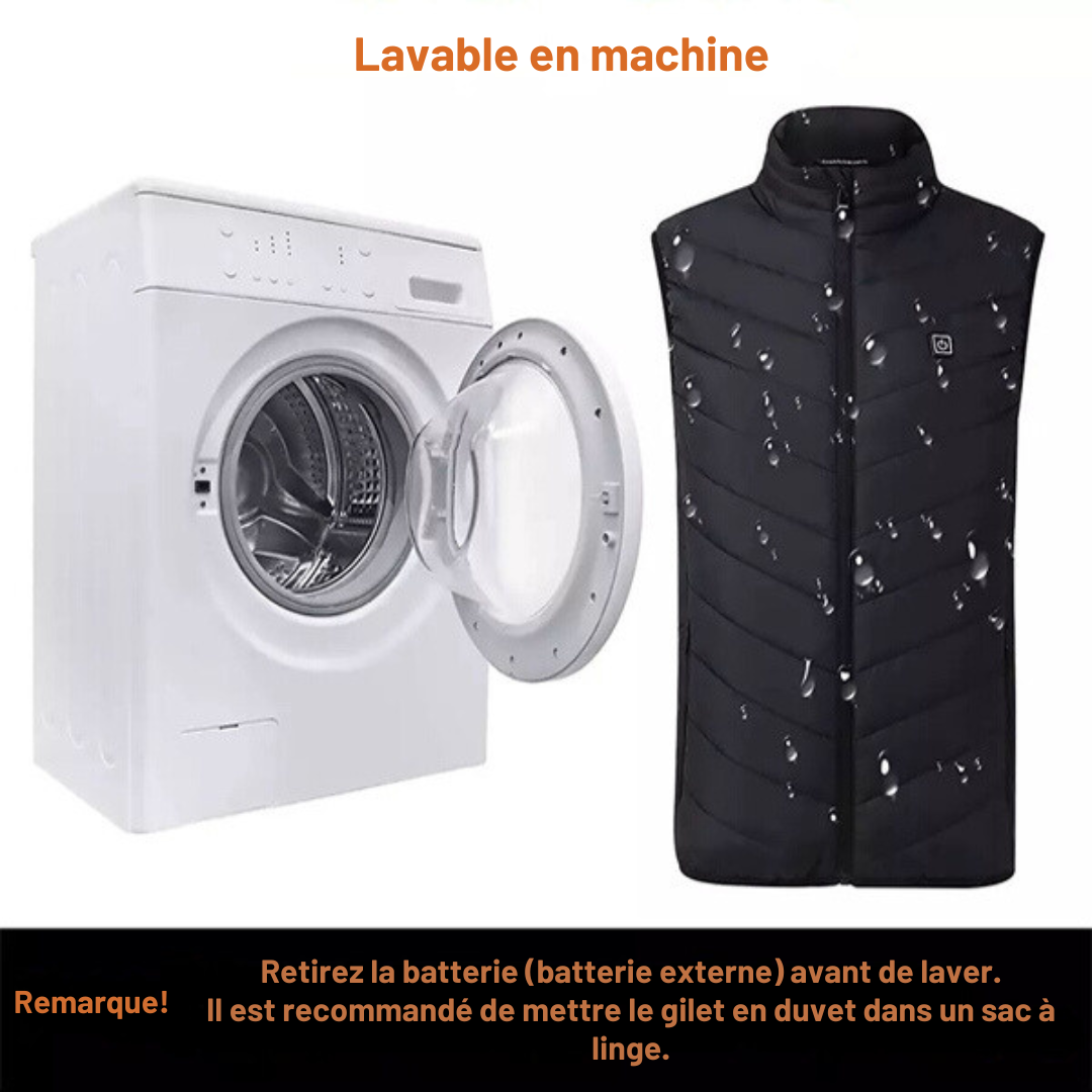 FLAMEVEST | Gilet chauffant unisexe